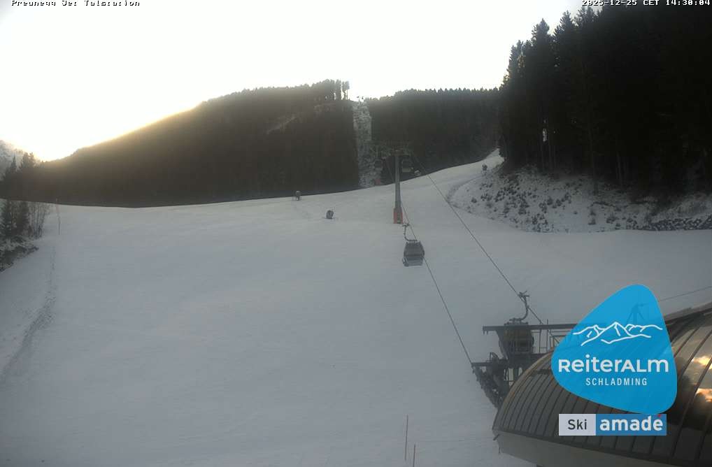 Archiv Foto Webcam Reiteralm - Talstation Preunegg