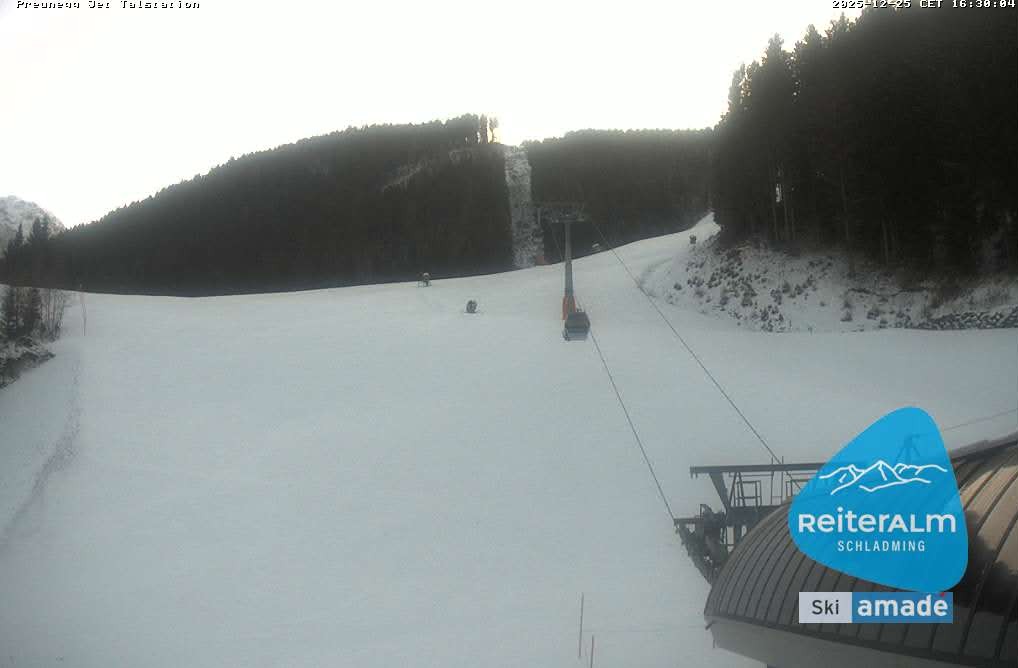 Archiv Foto Webcam Reiteralm - Talstation Preunegg