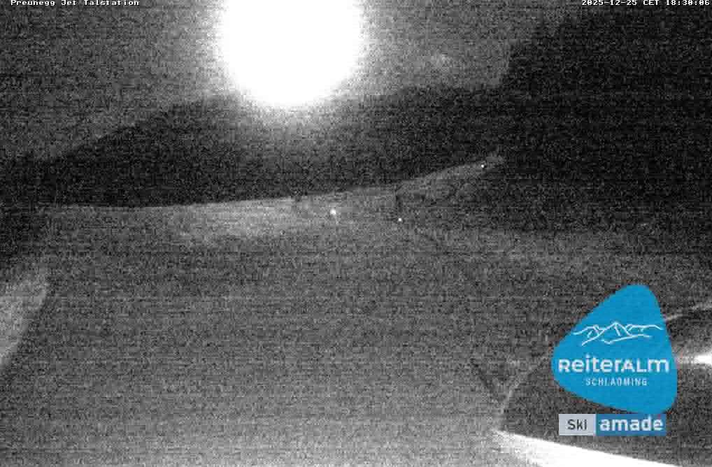 Archiv Foto Webcam Reiteralm - Talstation Preunegg