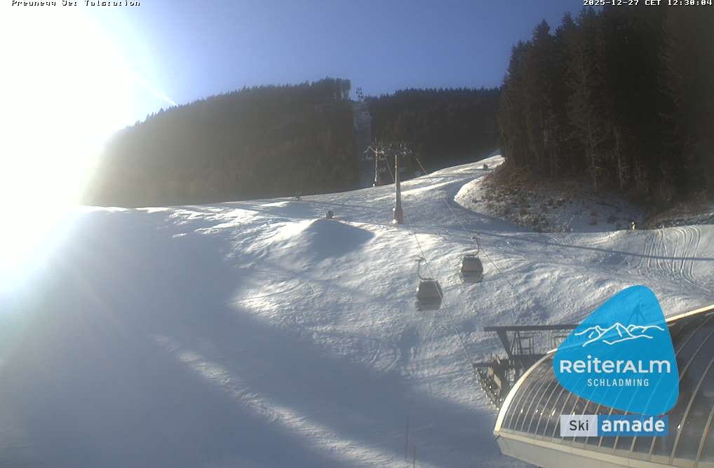 Archiv Foto Webcam Reiteralm - Talstation Preunegg