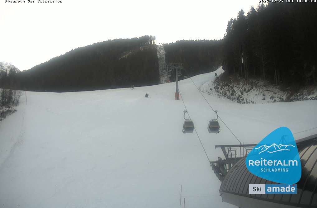 Archiv Foto Webcam Reiteralm - Talstation Preunegg