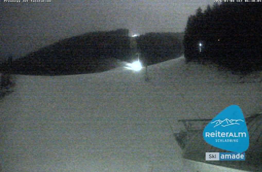 Archived image Webcam Reiteralm: Preunegg Jet Base Station