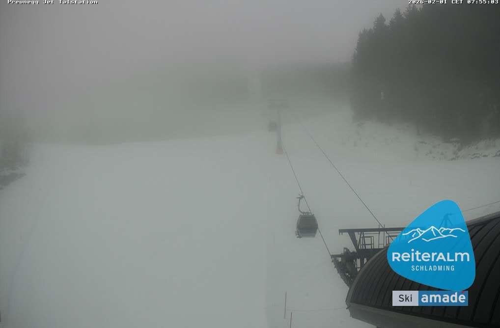 Archiv Foto Webcam Reiteralm - Talstation Preunegg