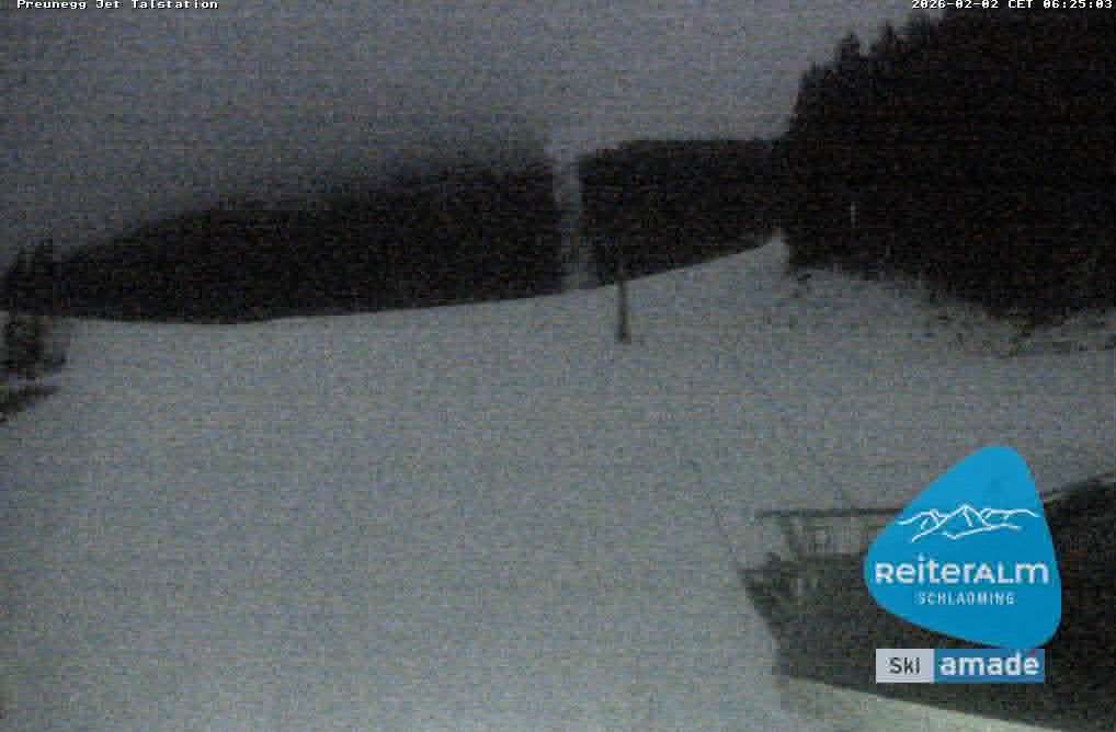 Archiv Foto Webcam Reiteralm - Talstation Preunegg