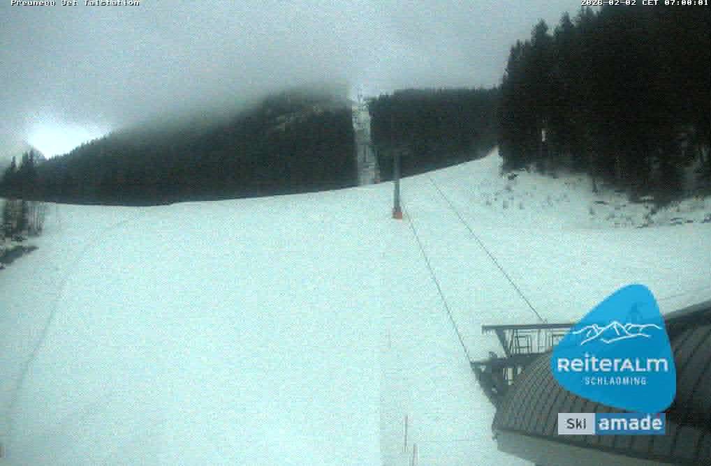Archiv Foto Webcam Reiteralm - Talstation Preunegg