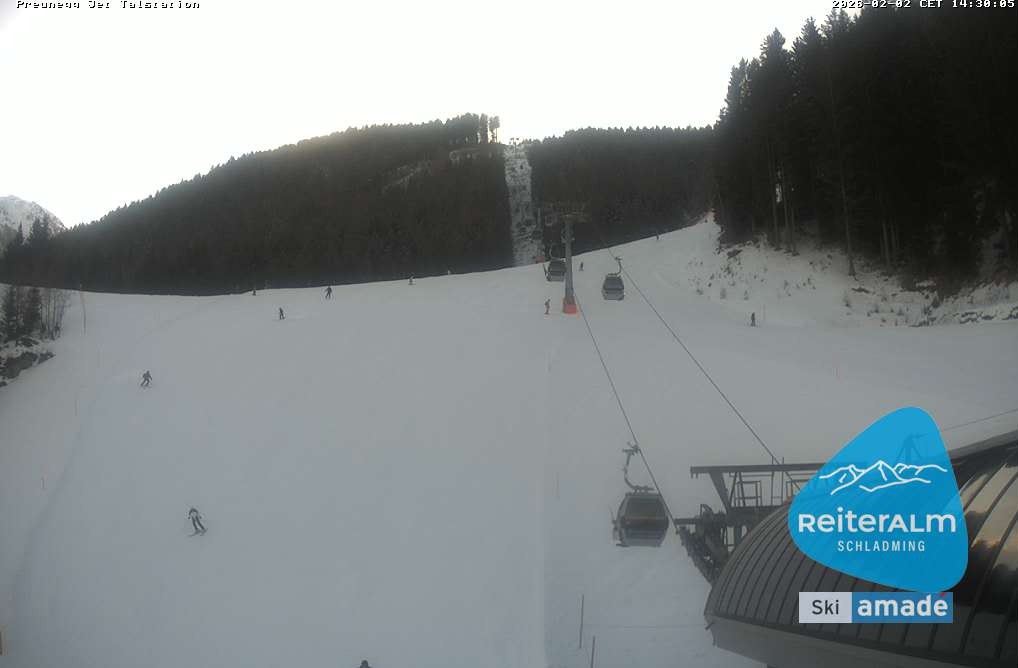 Archiv Foto Webcam Reiteralm - Talstation Preunegg