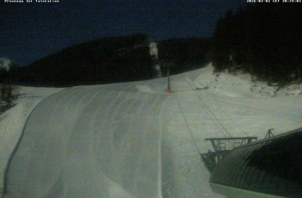 Archiv Foto Webcam Reiteralm - Talstation Preunegg