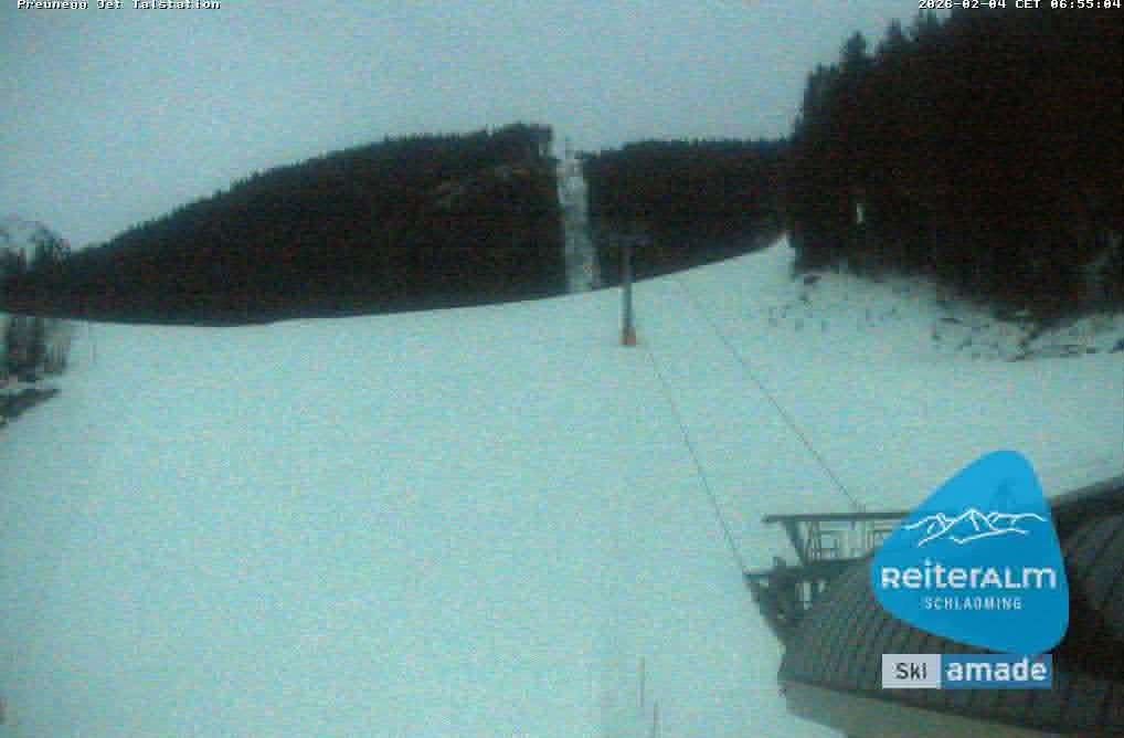 Archiv Foto Webcam Reiteralm - Talstation Preunegg