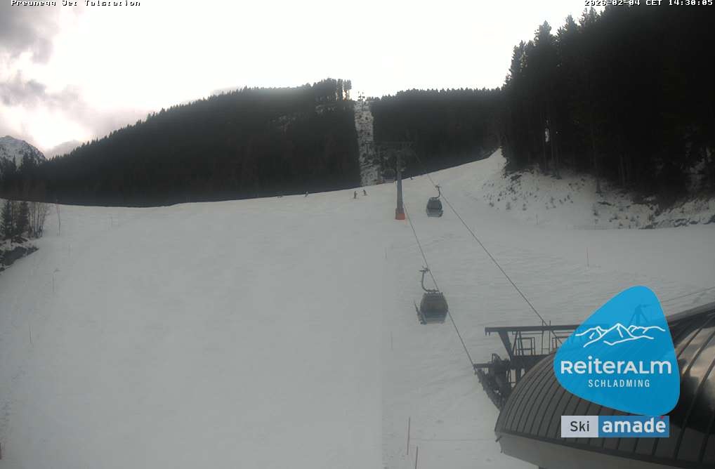 Archiv Foto Webcam Reiteralm - Talstation Preunegg