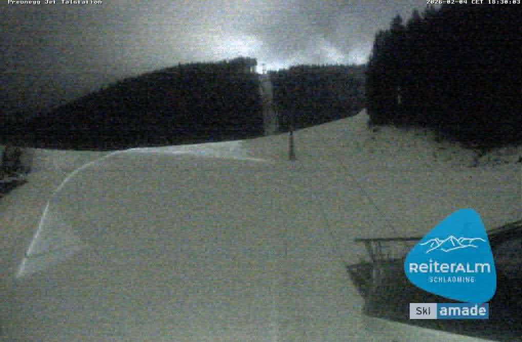 Archiv Foto Webcam Reiteralm - Talstation Preunegg