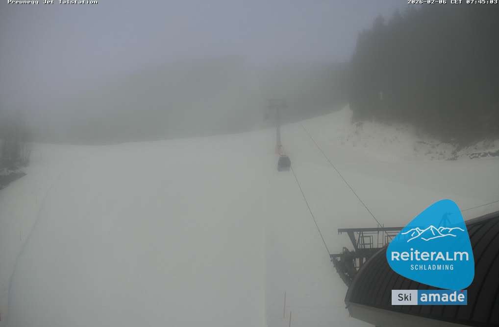 Archiv Foto Webcam Reiteralm - Talstation Preunegg