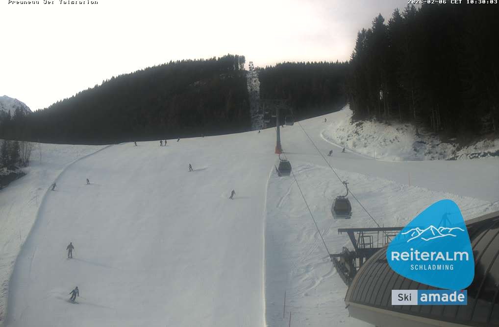 Archiv Foto Webcam Reiteralm - Talstation Preunegg