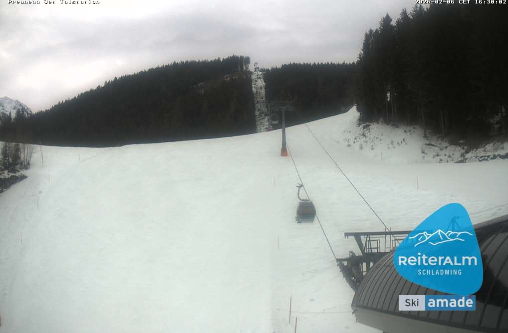Archiv Foto Webcam Reiteralm - Talstation Preunegg