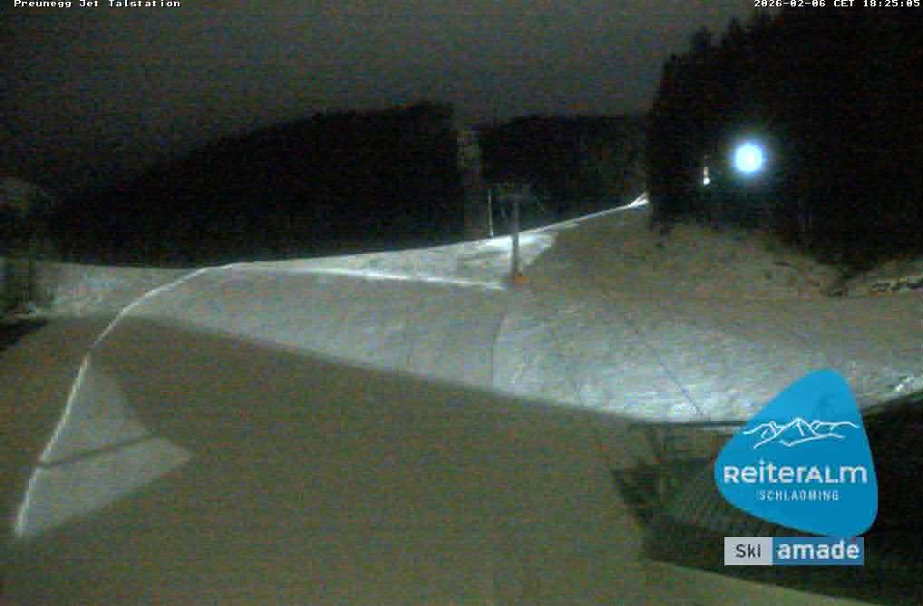 Archiv Foto Webcam Reiteralm - Talstation Preunegg