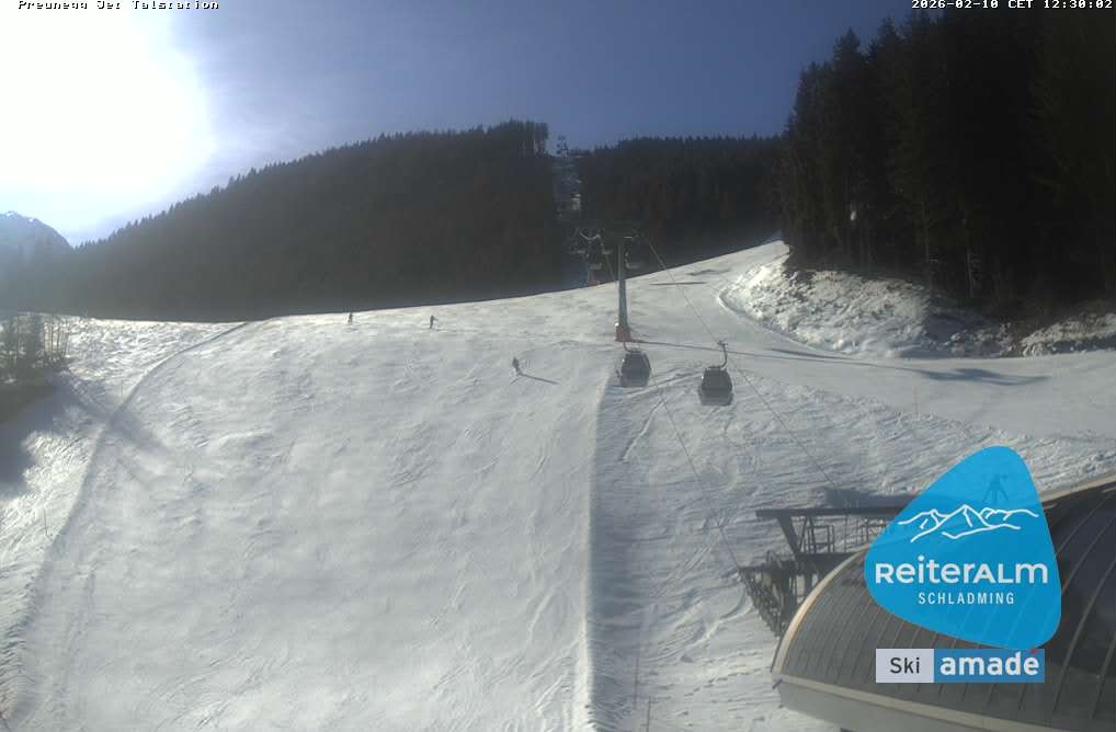 Archiv Foto Webcam Reiteralm - Talstation Preunegg