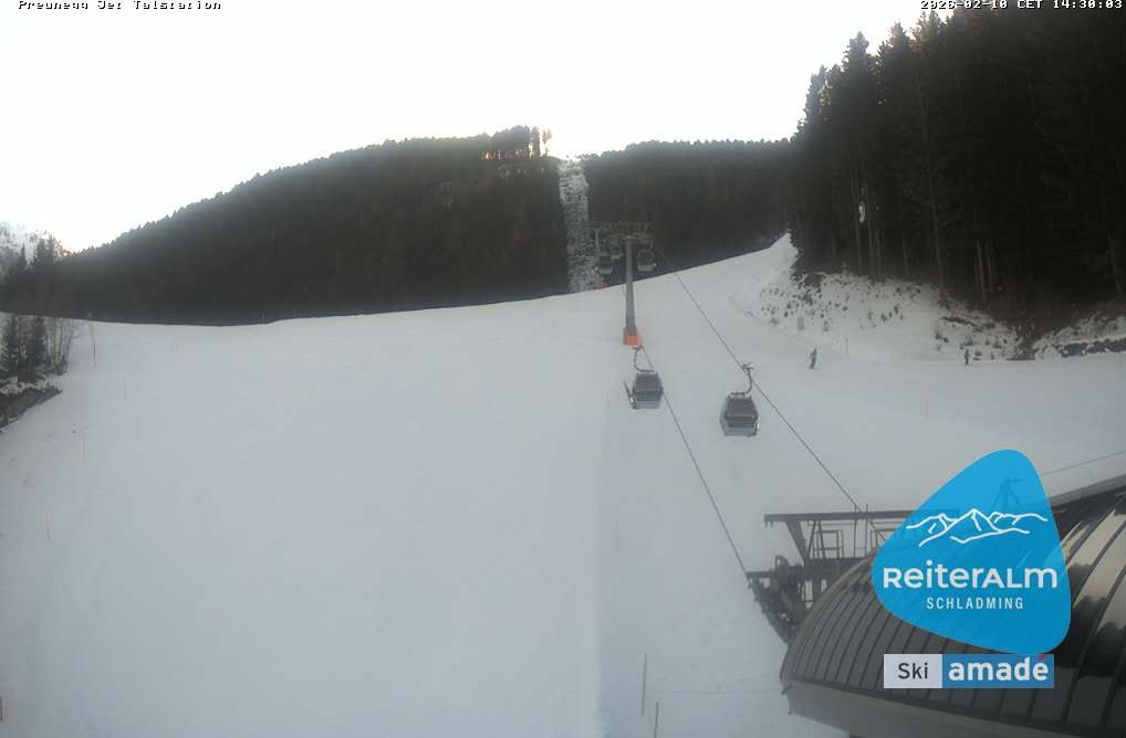 Archiv Foto Webcam Reiteralm - Talstation Preunegg