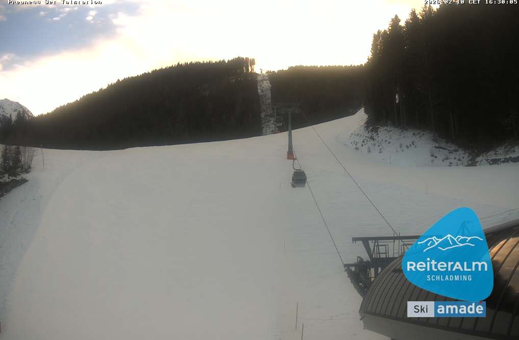 Archiv Foto Webcam Reiteralm - Talstation Preunegg