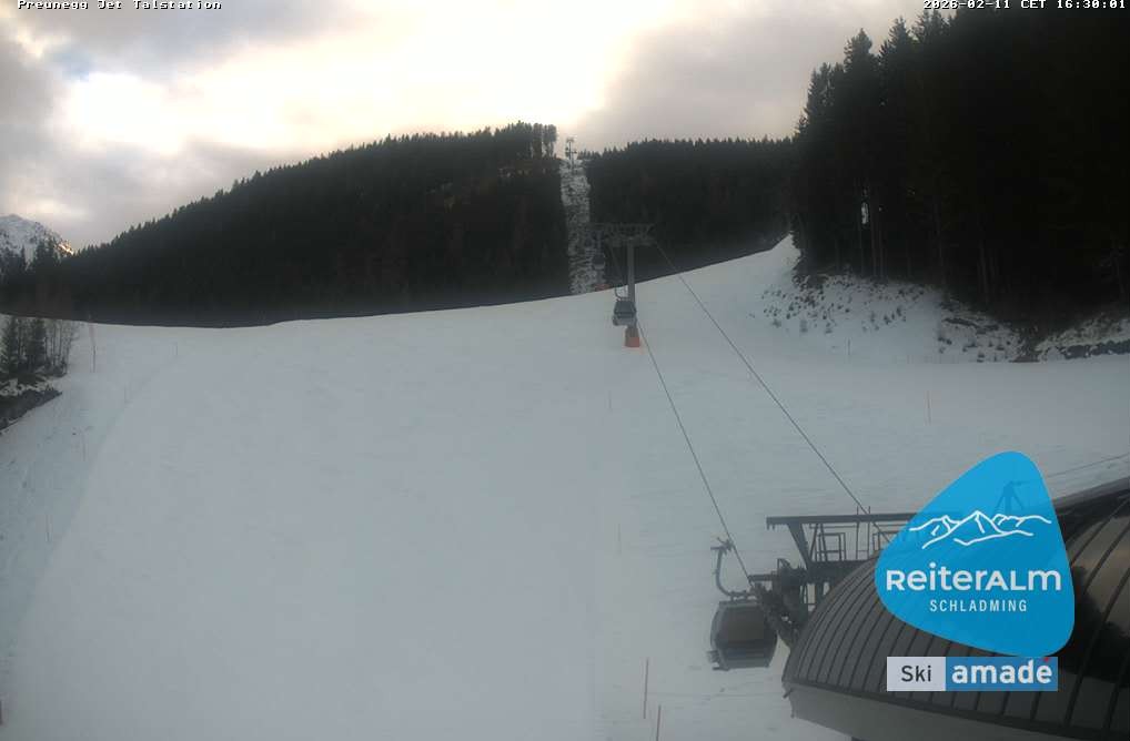 Archiv Foto Webcam Reiteralm - Talstation Preunegg