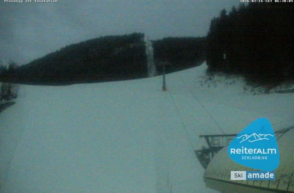 Archiv Foto Webcam Reiteralm - Talstation Preunegg
