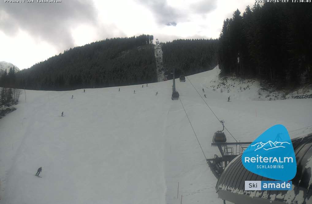 Archiv Foto Webcam Reiteralm - Talstation Preunegg