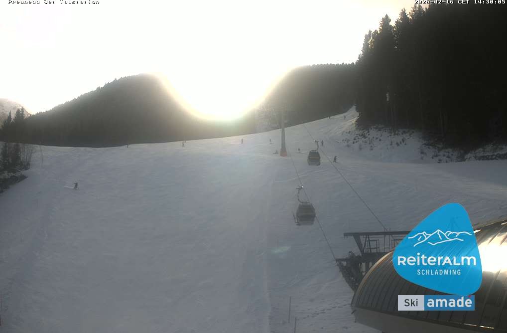 Archived image Webcam Reiteralm: Preunegg Jet Base Station