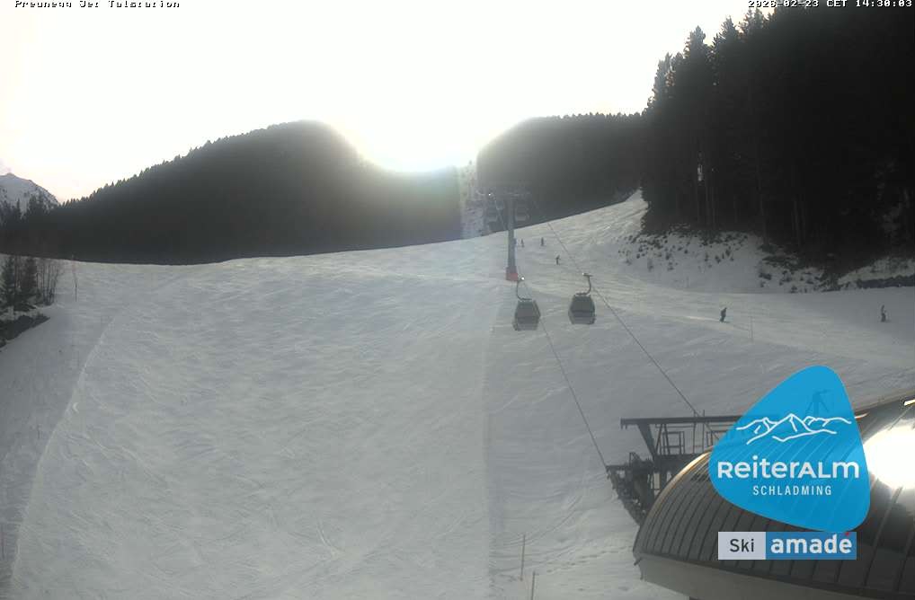 Archived image Webcam Reiteralm: Preunegg Jet Base Station