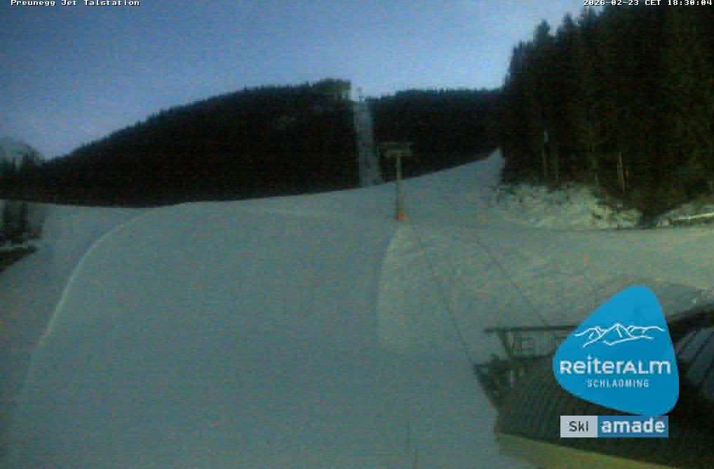 Archiv Foto Webcam Reiteralm - Talstation Preunegg