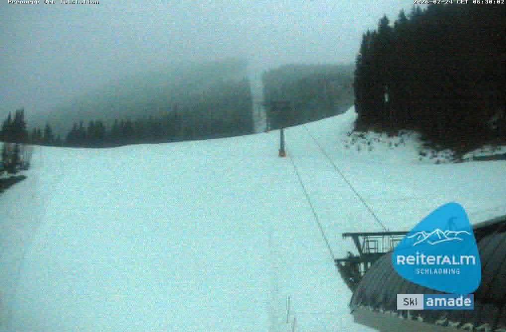 Archiv Foto Webcam Reiteralm - Talstation Preunegg