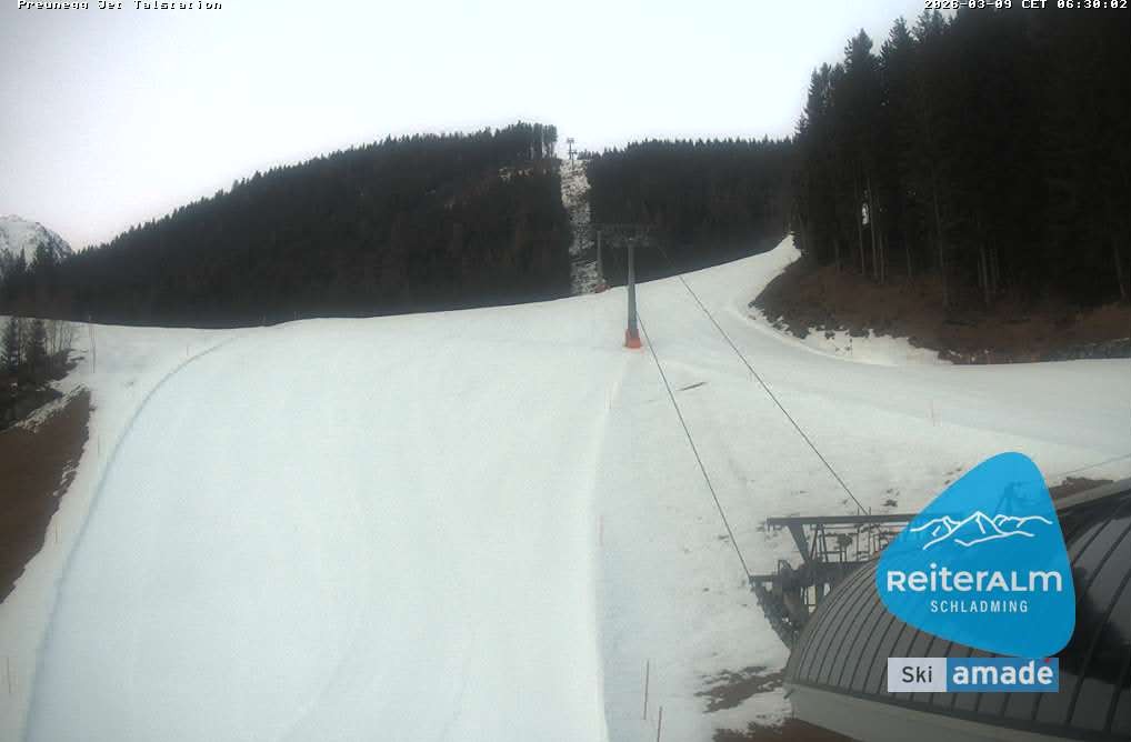 Archiv Foto Webcam Reiteralm - Talstation Preunegg