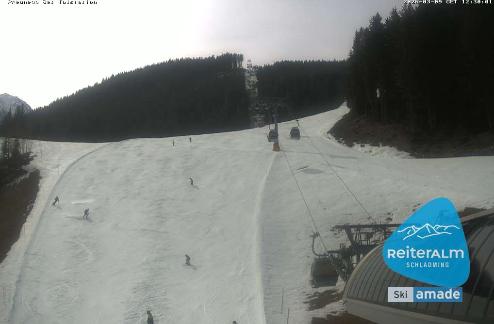 Archiv Foto Webcam Reiteralm - Talstation Preunegg