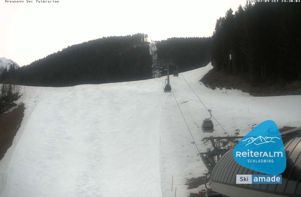 Archiv Foto Webcam Reiteralm - Talstation Preunegg