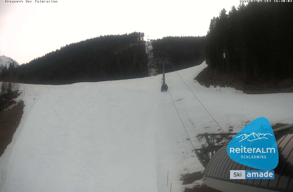 Archiv Foto Webcam Reiteralm - Talstation Preunegg