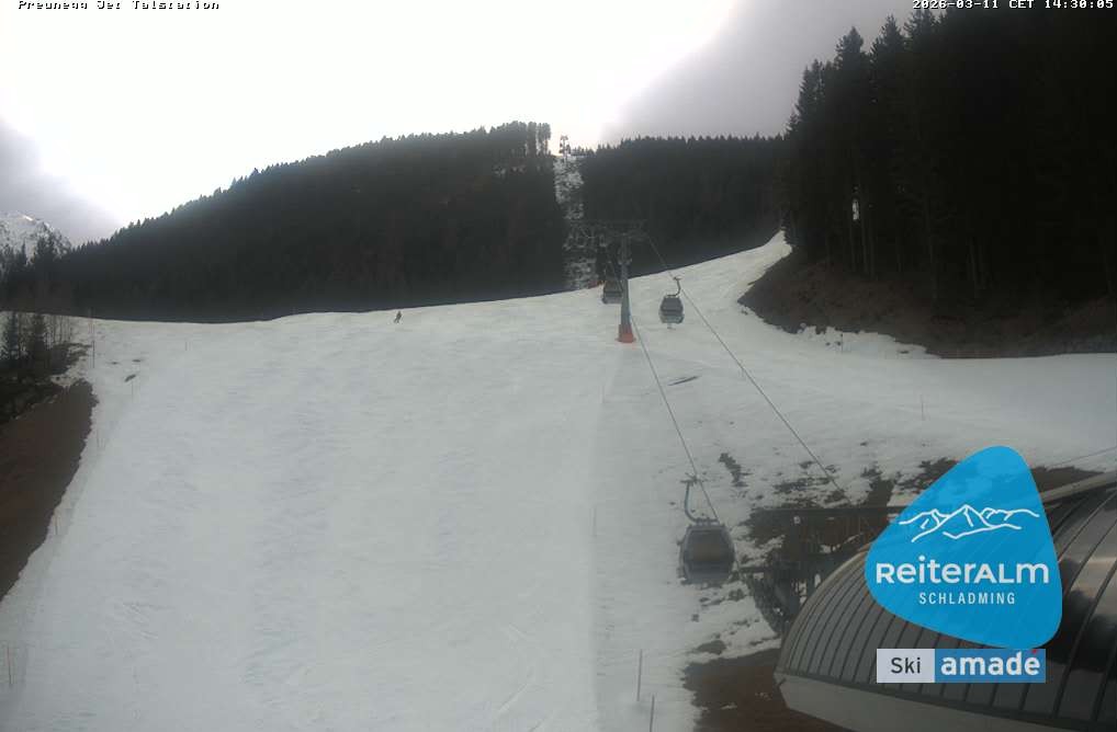 Archived image Webcam Reiteralm: Preunegg Jet Base Station
