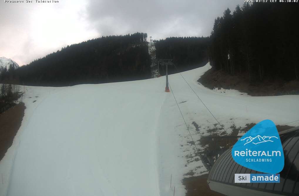 Archiv Foto Webcam Reiteralm - Talstation Preunegg
