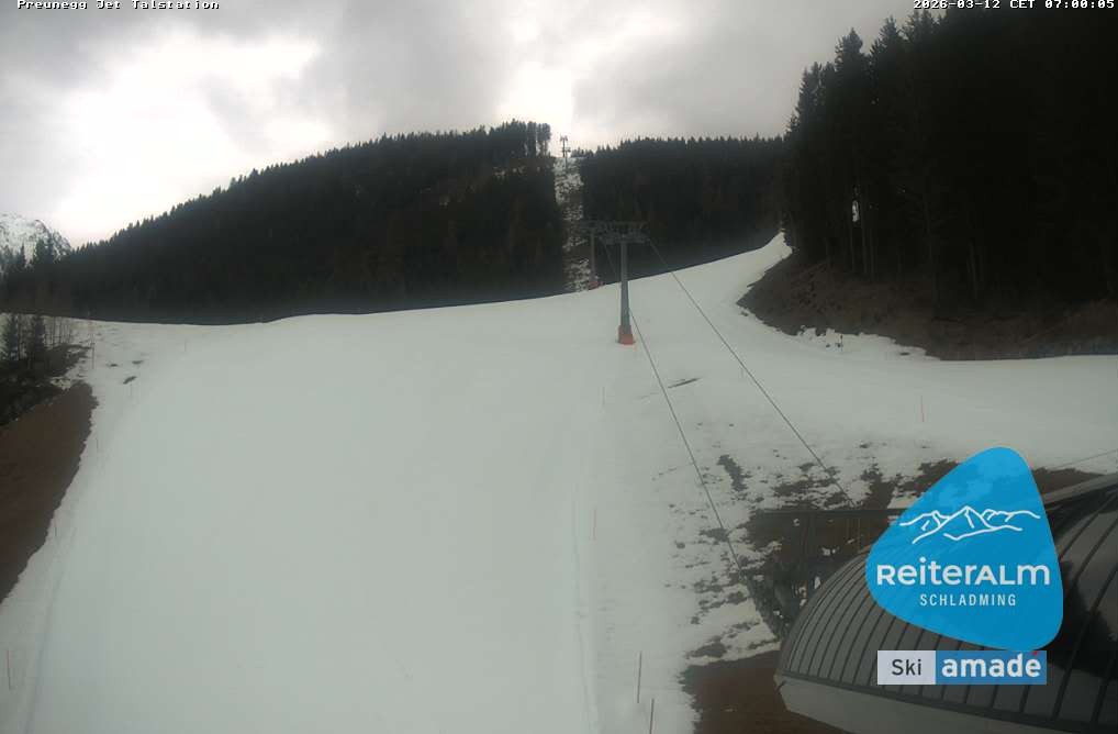 Archiv Foto Webcam Reiteralm - Talstation Preunegg