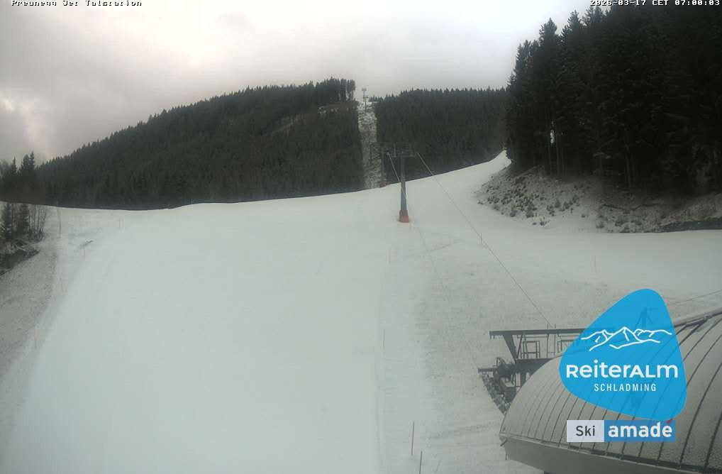 Archiv Foto Webcam Reiteralm - Talstation Preunegg