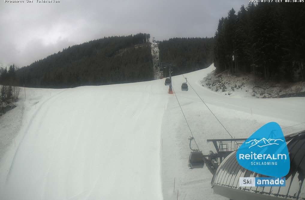 Archiv Foto Webcam Reiteralm - Talstation Preunegg