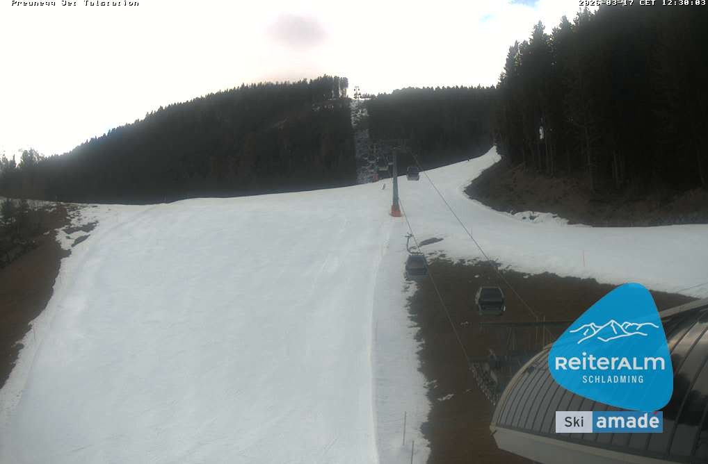 Archiv Foto Webcam Reiteralm - Talstation Preunegg