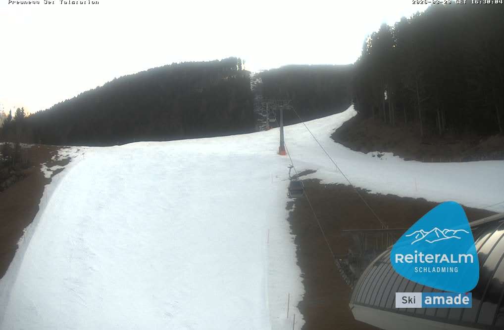Archiv Foto Webcam Reiteralm - Talstation Preunegg