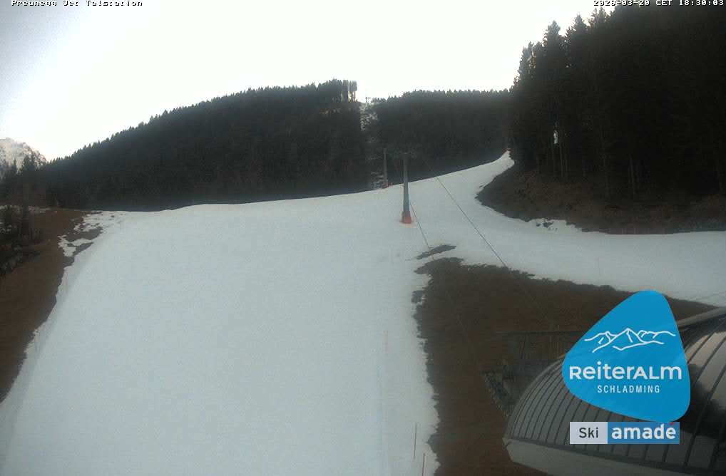 Archiv Foto Webcam Reiteralm - Talstation Preunegg