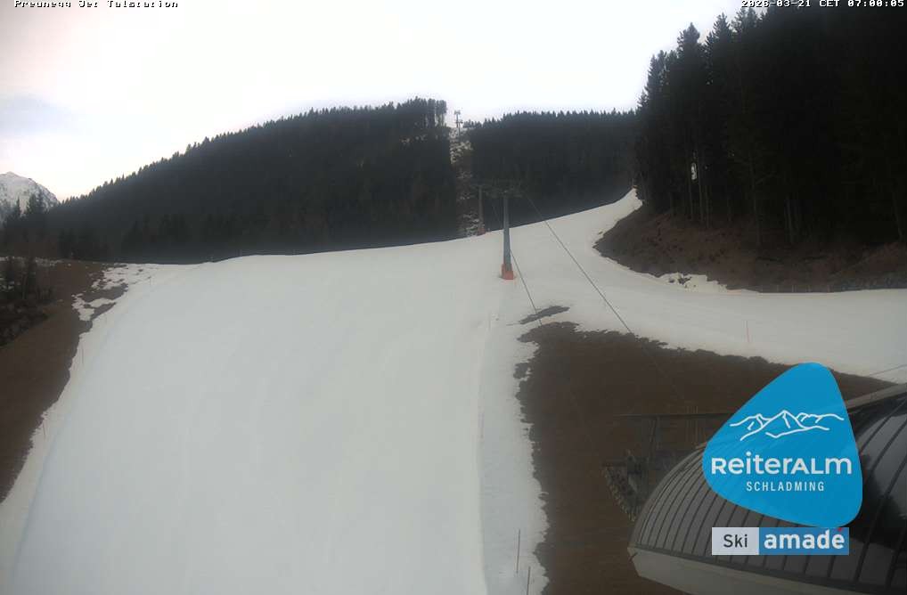 Archiv Foto Webcam Reiteralm - Talstation Preunegg