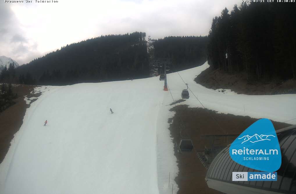 Archiv Foto Webcam Reiteralm - Talstation Preunegg