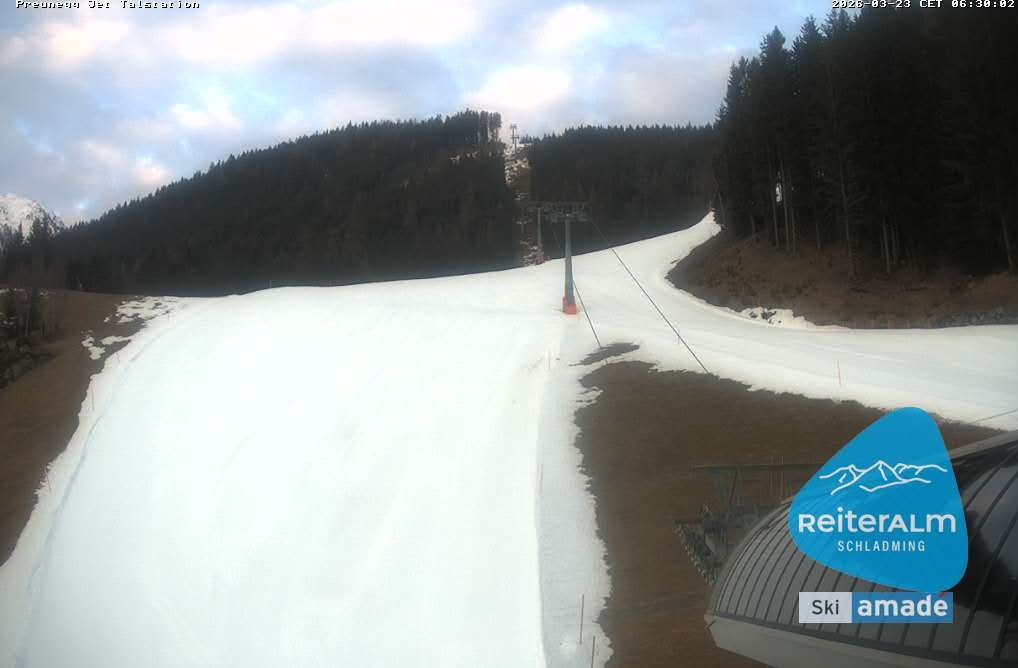 Archiv Foto Webcam Reiteralm - Talstation Preunegg