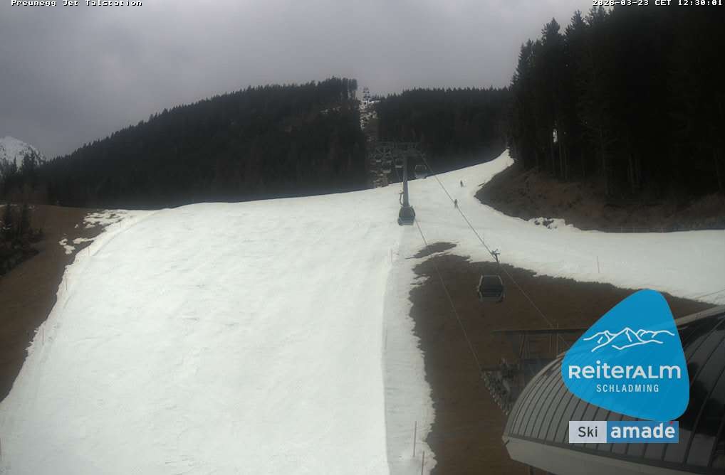 Archiv Foto Webcam Reiteralm - Talstation Preunegg