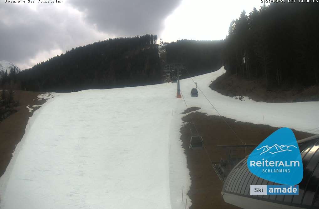 Archiv Foto Webcam Reiteralm - Talstation Preunegg
