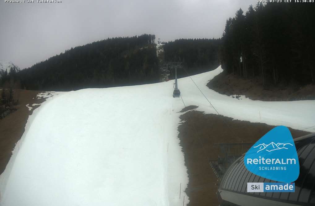 Archiv Foto Webcam Reiteralm - Talstation Preunegg