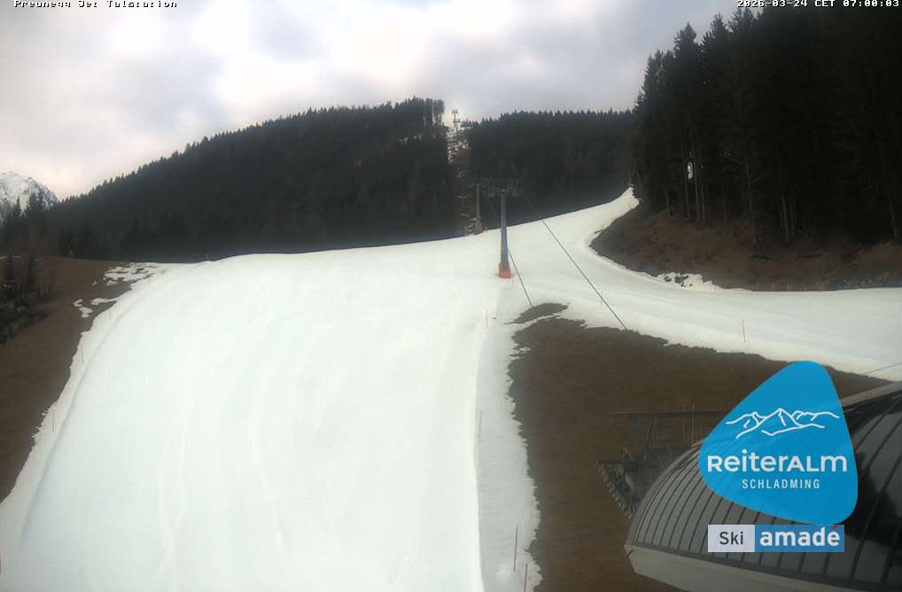 Archiv Foto Webcam Reiteralm - Talstation Preunegg