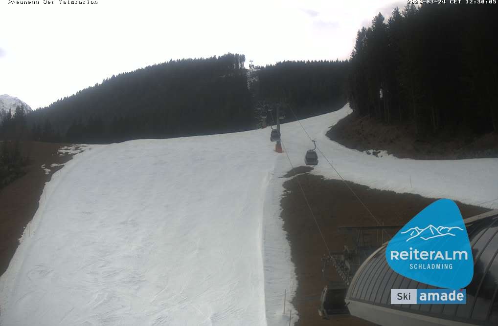 Archiv Foto Webcam Reiteralm - Talstation Preunegg