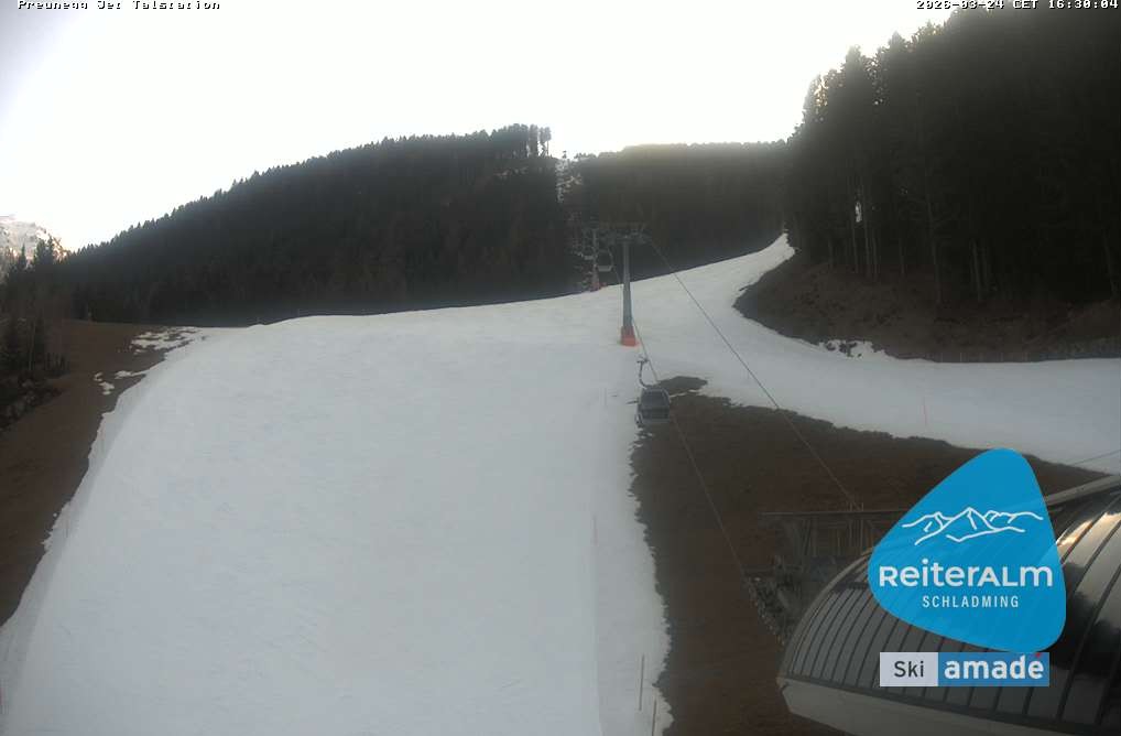 Archiv Foto Webcam Reiteralm - Talstation Preunegg
