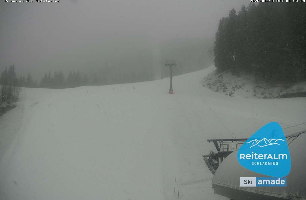 Archiv Foto Webcam Reiteralm - Talstation Preunegg